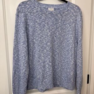 NWT J. Crew Blue Knit Lightweight Sweater